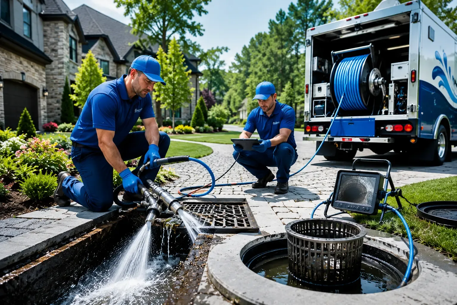 Local outdoor drain cleaning professionals in Tallmansville, WV